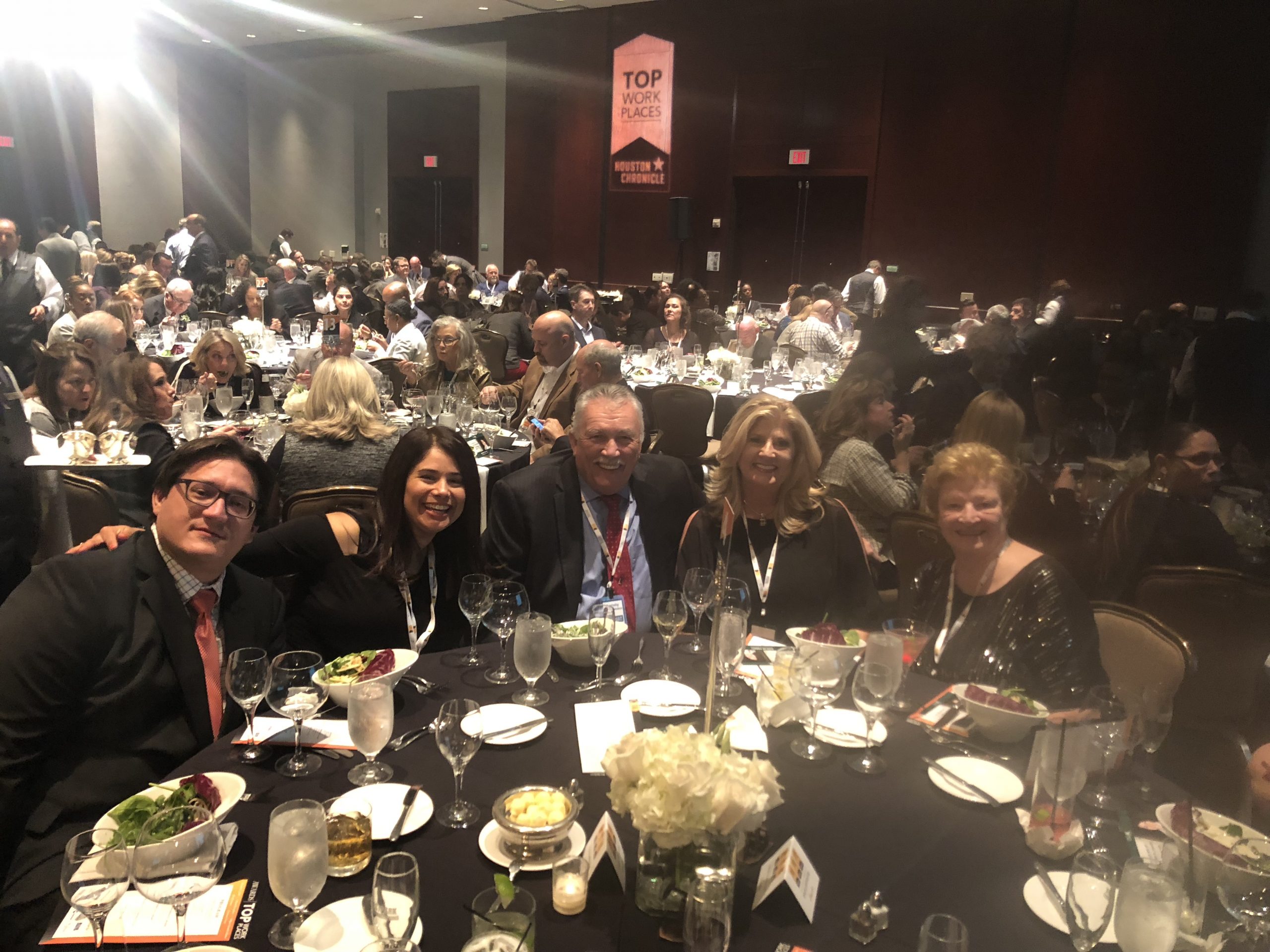 Westpark Communications' CEO Kathie Edwards at Top Workplaces Gala